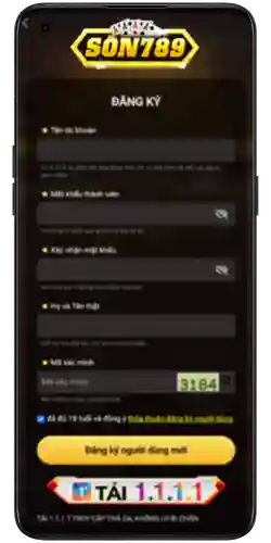 SON789 đăng nhập